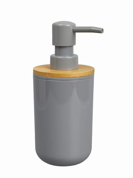 Дозатор для ж/мыла пластик бамбук Gray PS0112FA-LD